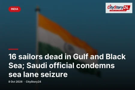 16 sailors dead in Gulf and Black Sea; Saudi official condemns sea lane seizure