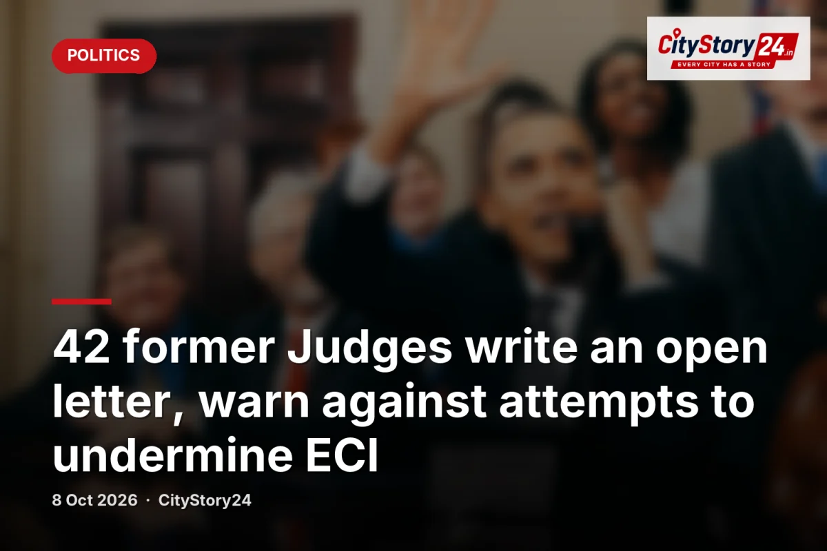 42 former Judges write an open letter, warn against attempts to undermine ECI