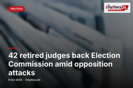 42 retired judges back Election Commission amid opposition attacks
