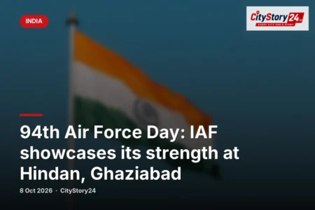 94th Air Force Day: IAF showcases its strength at Hindan, Ghaziabad