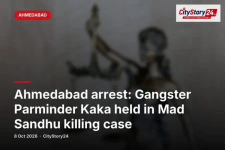 Ahmedabad arrest: Gangster Parminder Kaka held in Mad Sandhu killing case