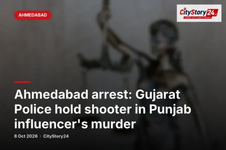 Ahmedabad arrest: Gujarat Police hold shooter in Punjab influencer's murder
