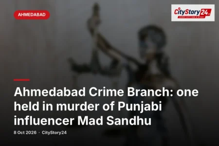 Ahmedabad Crime Branch: one held in murder of Punjabi influencer Mad Sandhu