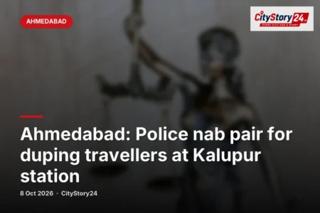 Ahmedabad: Police nab pair for duping travellers at Kalupur station