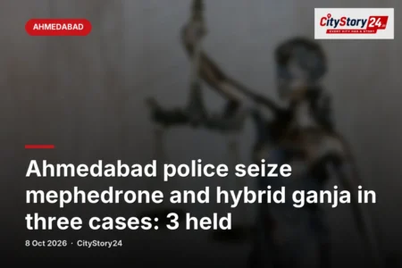 Ahmedabad police seize mephedrone and hybrid ganja in three cases: 3 held