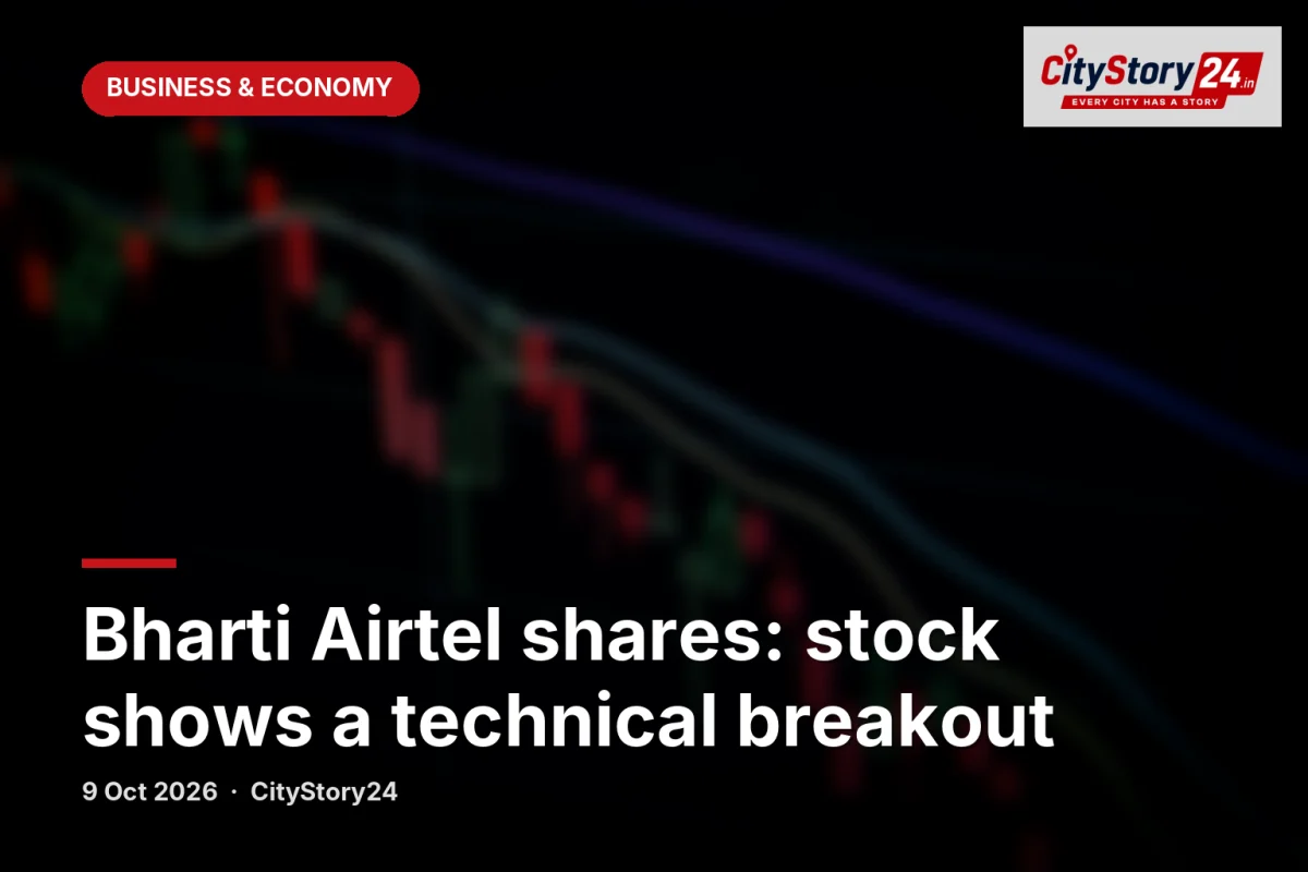 Bharti Airtel shares: stock shows a technical breakout