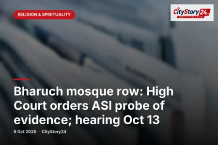 Bharuch mosque row: High Court orders ASI probe of evidence; hearing Oct 13