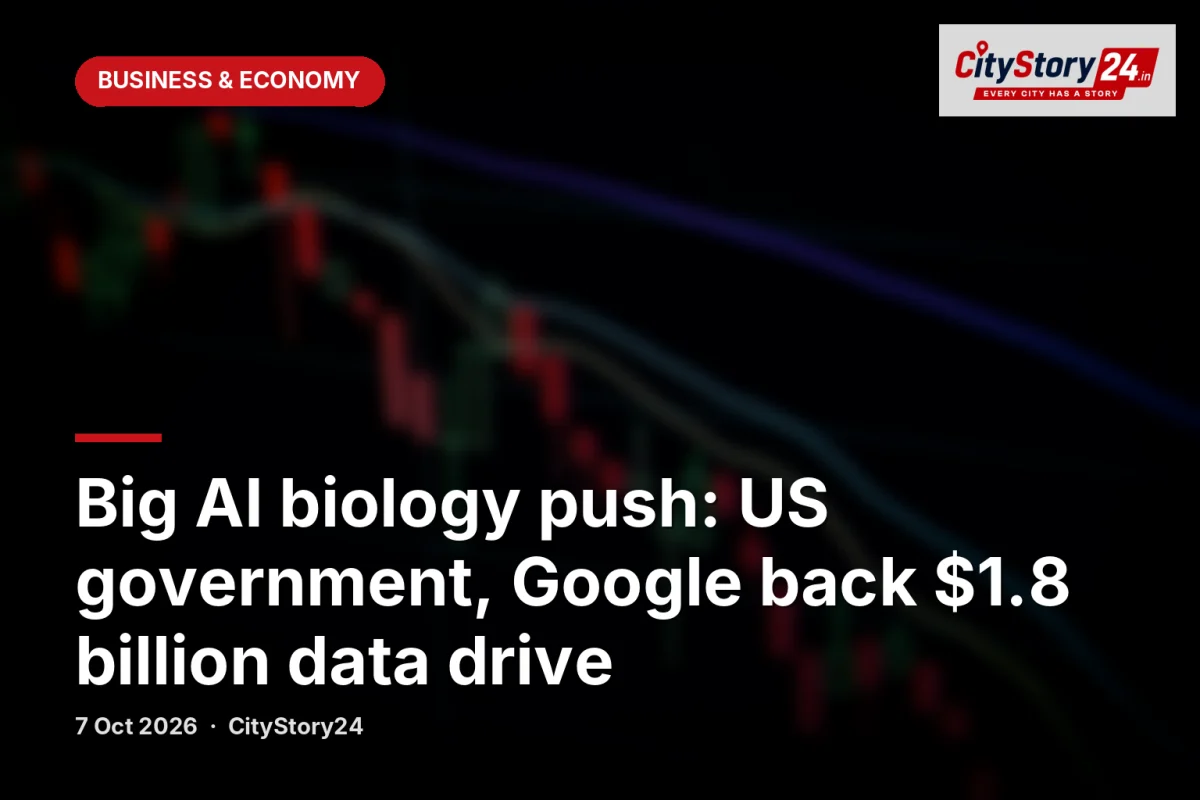 Big AI biology push: US government, Google back $1.8 billion data drive