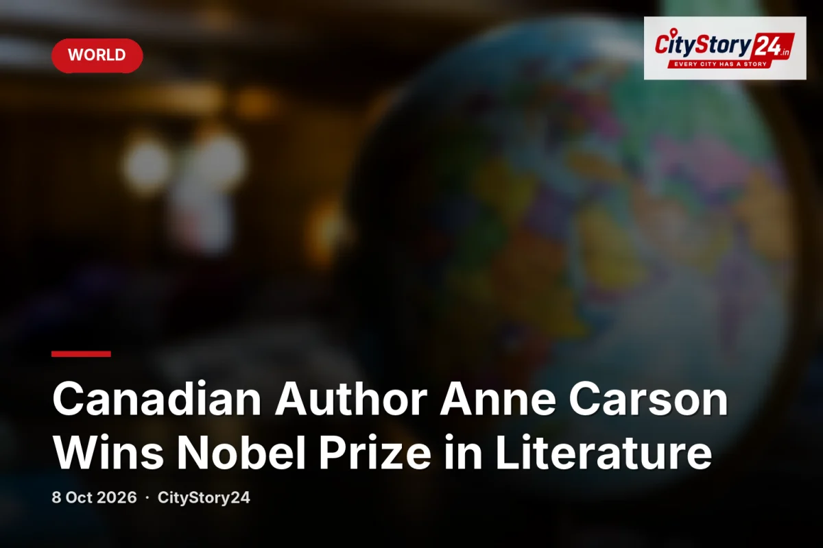 Canadian Author Anne Carson Wins Nobel Prize in Literature
