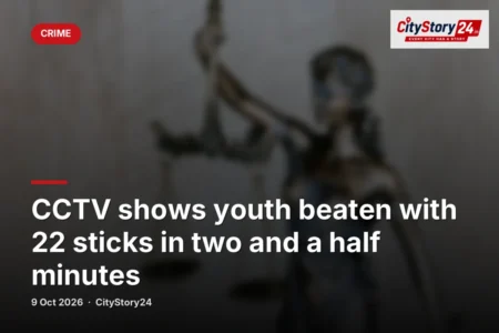 CCTV shows youth beaten with 22 sticks in two and a half minutes