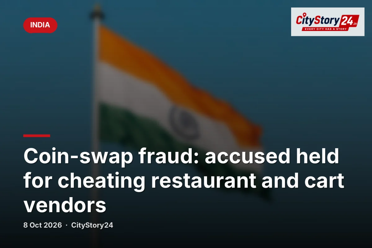 Coin-swap fraud: accused held for cheating restaurant and cart vendors