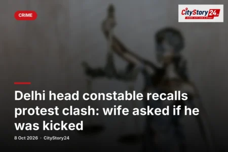 Delhi head constable recalls protest clash: wife asked if he was kicked