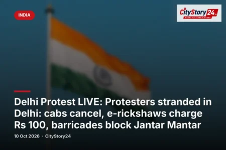 Delhi Protest LIVE: Protesters stranded in Delhi: cabs cancel, e-rickshaws charge Rs 100, barricades block Jantar Mantar
