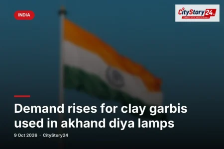 Demand rises for clay garbis used in akhand diya lamps