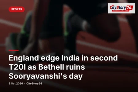 England edge India in second T20I as Bethell ruins Sooryavanshi's day
