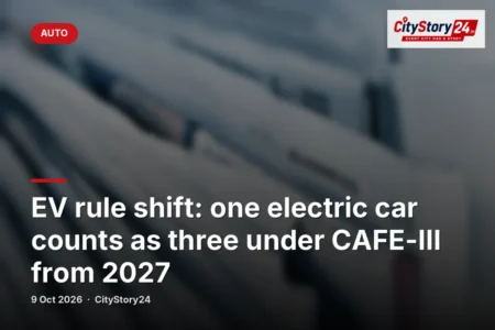 EV rule shift: one electric car counts as three under CAFE-III from 2027