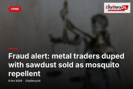 Fraud alert: metal traders duped with sawdust sold as mosquito repellent