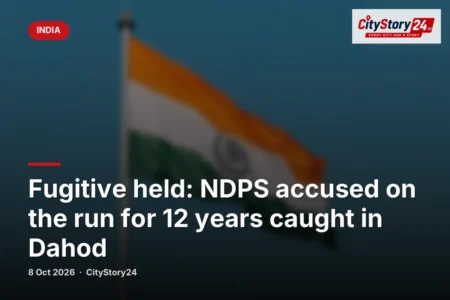 Fugitive held: NDPS accused on the run for 12 years caught in Dahod