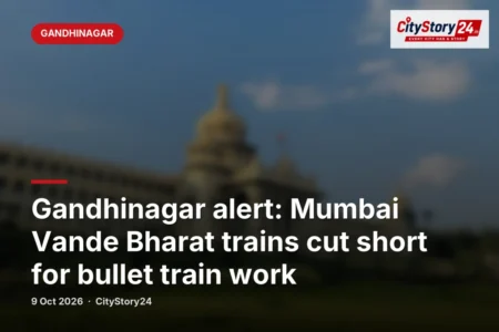 Gandhinagar alert: Mumbai Vande Bharat trains cut short for bullet train work