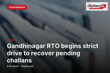 Gandhinagar RTO begins strict drive to recover pending challans