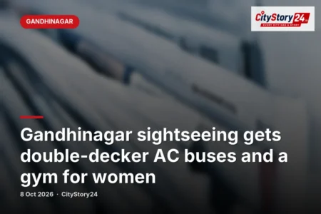 Gandhinagar sightseeing gets double-decker AC buses and a gym for women