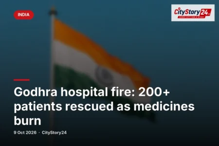 Godhra hospital fire: 200+ patients rescued as medicines burn