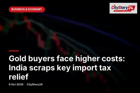 Gold buyers face higher costs: India scraps key import tax relief