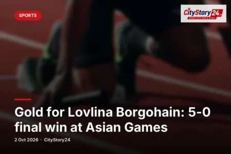 Gold for Lovlina Borgohain: 5-0 final win at Asian Games