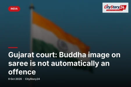 Gujarat court: Buddha image on saree is not automatically an offence
