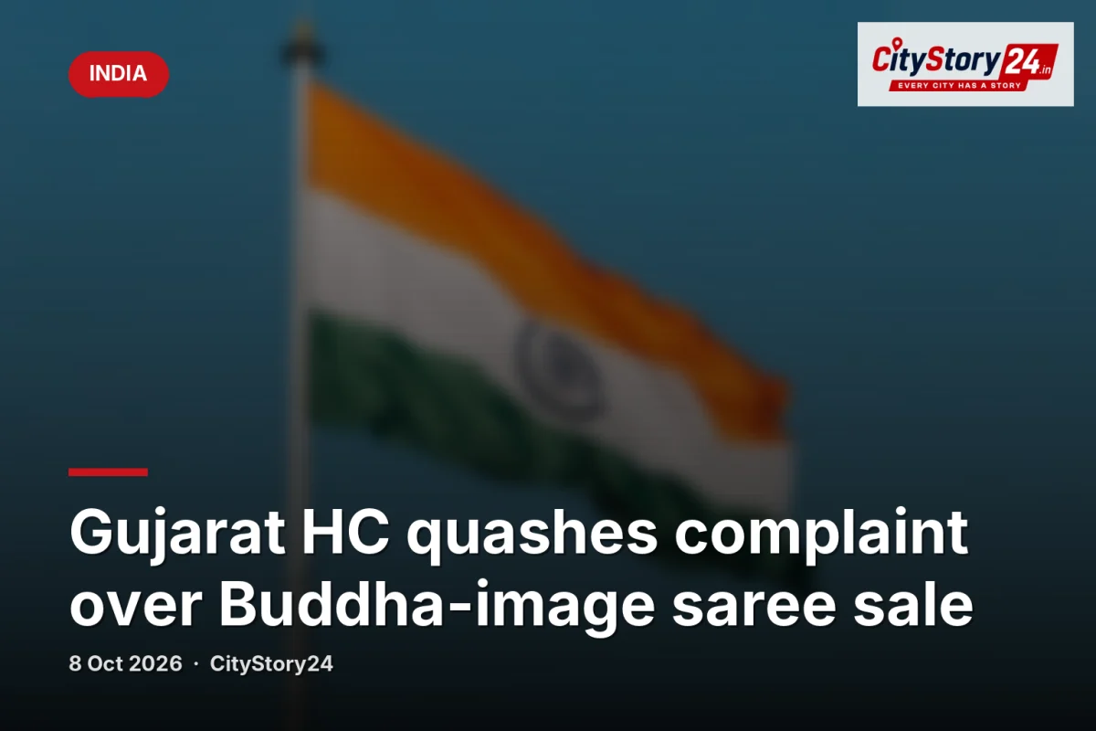 Gujarat HC quashes complaint over Buddha-image saree sale