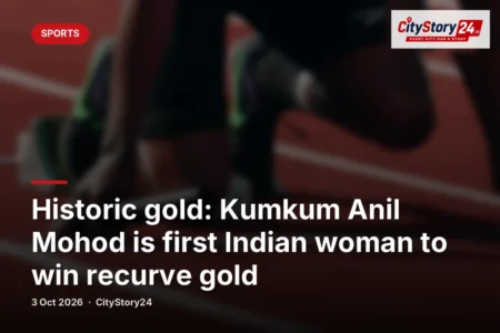 Historic gold: Kumkum Anil Mohod is first Indian woman to win recurve gold