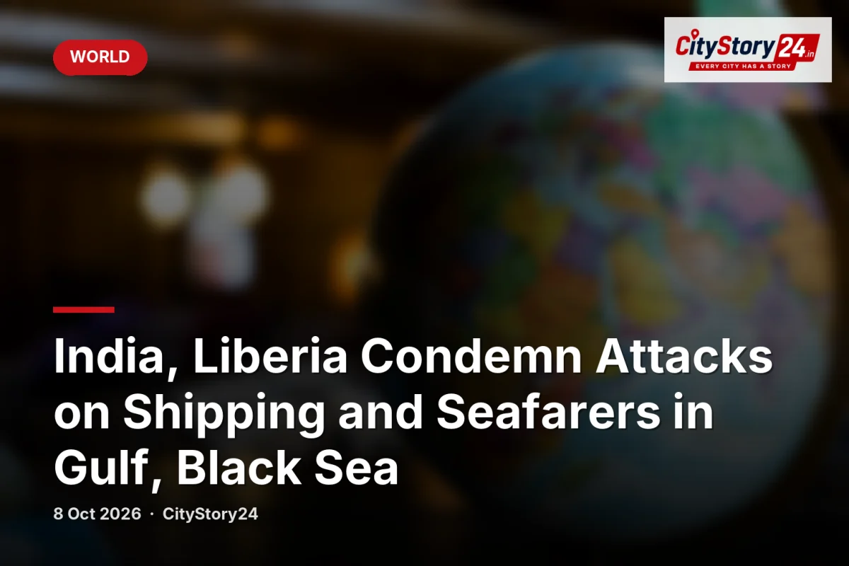 India, Liberia Condemn Attacks on Shipping and Seafarers in Gulf, Black Sea