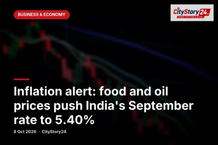 Inflation alert: food and oil prices push India's September rate to 5.40%