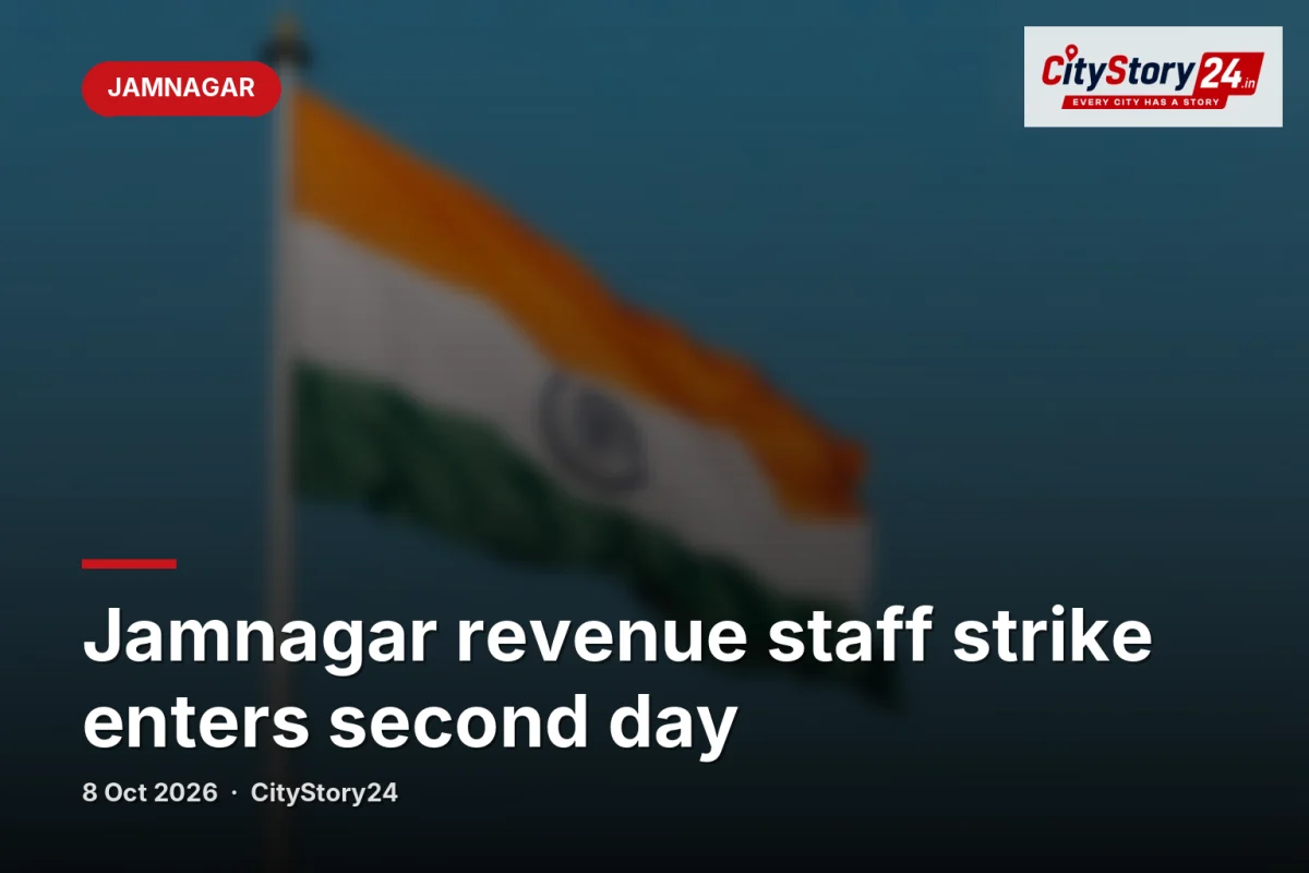 Jamnagar revenue staff strike enters second day