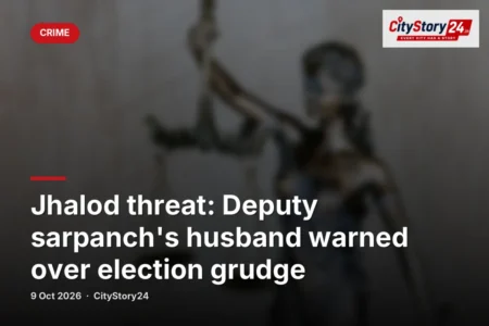 Jhalod threat: Deputy sarpanch's husband warned over election grudge