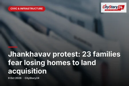 Jhankhavav protest: 23 families fear losing homes to land acquisition