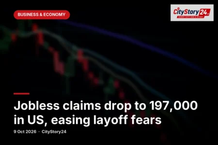 Jobless claims drop to 197,000 in US, easing layoff fears