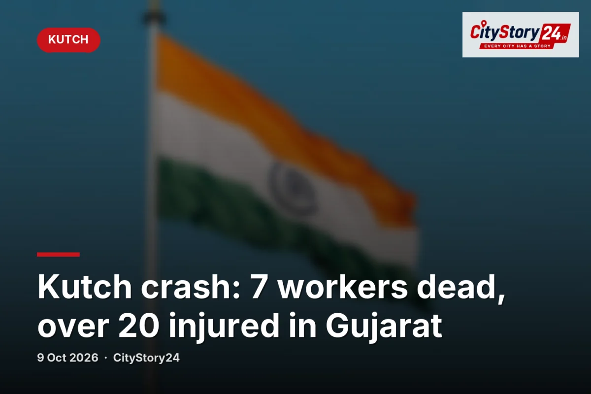 Kutch crash: 7 workers dead, over 20 injured in Gujarat