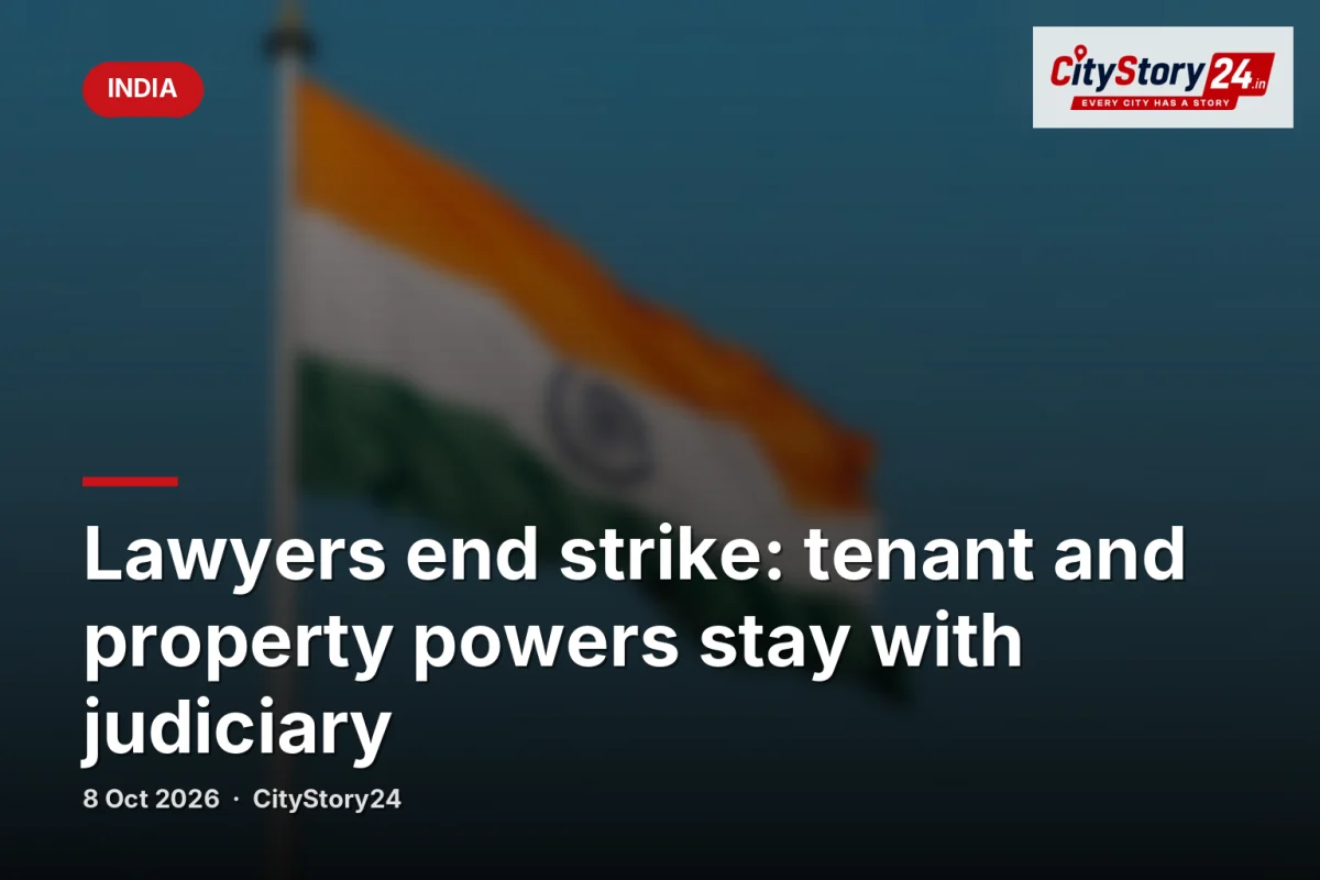 Lawyers end strike: tenant and property powers stay with judiciary