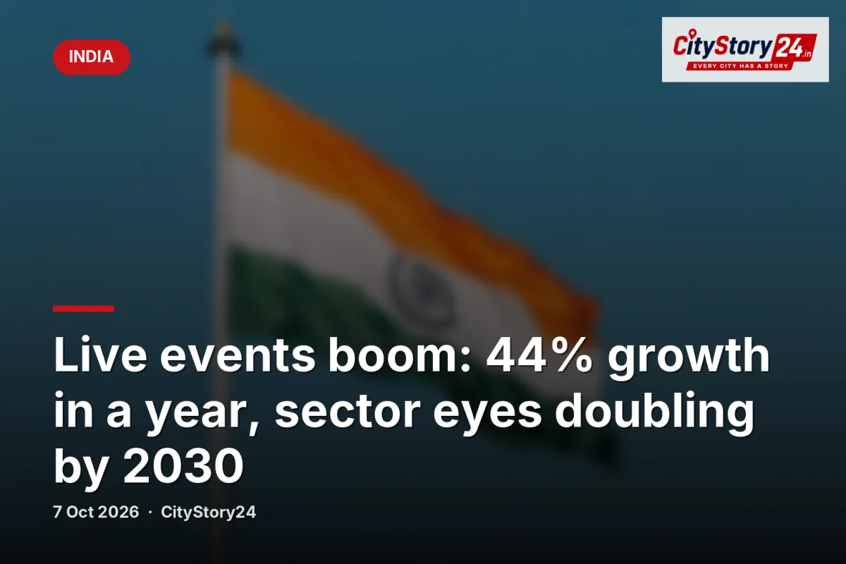 Live events boom: 44% growth in a year, sector eyes doubling by 2030