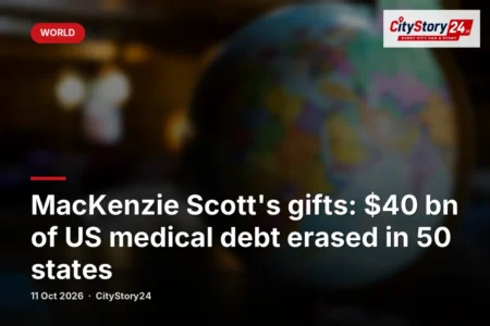 MacKenzie Scott's gifts: $40 bn of US medical debt erased in 50 states