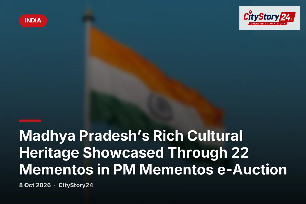 Madhya Pradesh’s Rich Cultural Heritage Showcased Through 22 Mementos in PM Mementos e-Auction