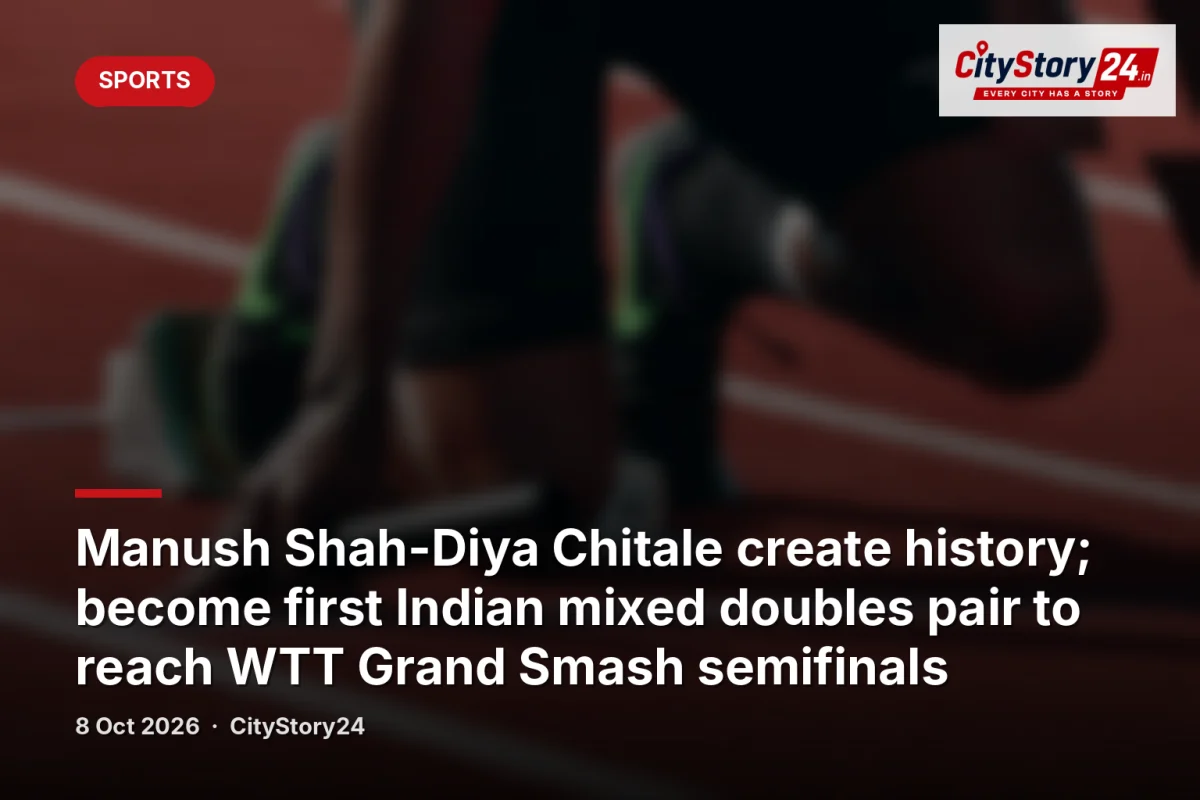 Manush Shah-Diya Chitale create history; become first Indian mixed doubles pair to reach WTT Grand Smash semifinals