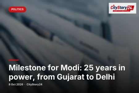 Milestone for Modi: 25 years in power, from Gujarat to Delhi