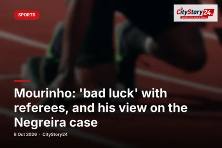 Mourinho: 'bad luck' with referees, and his view on the Negreira case