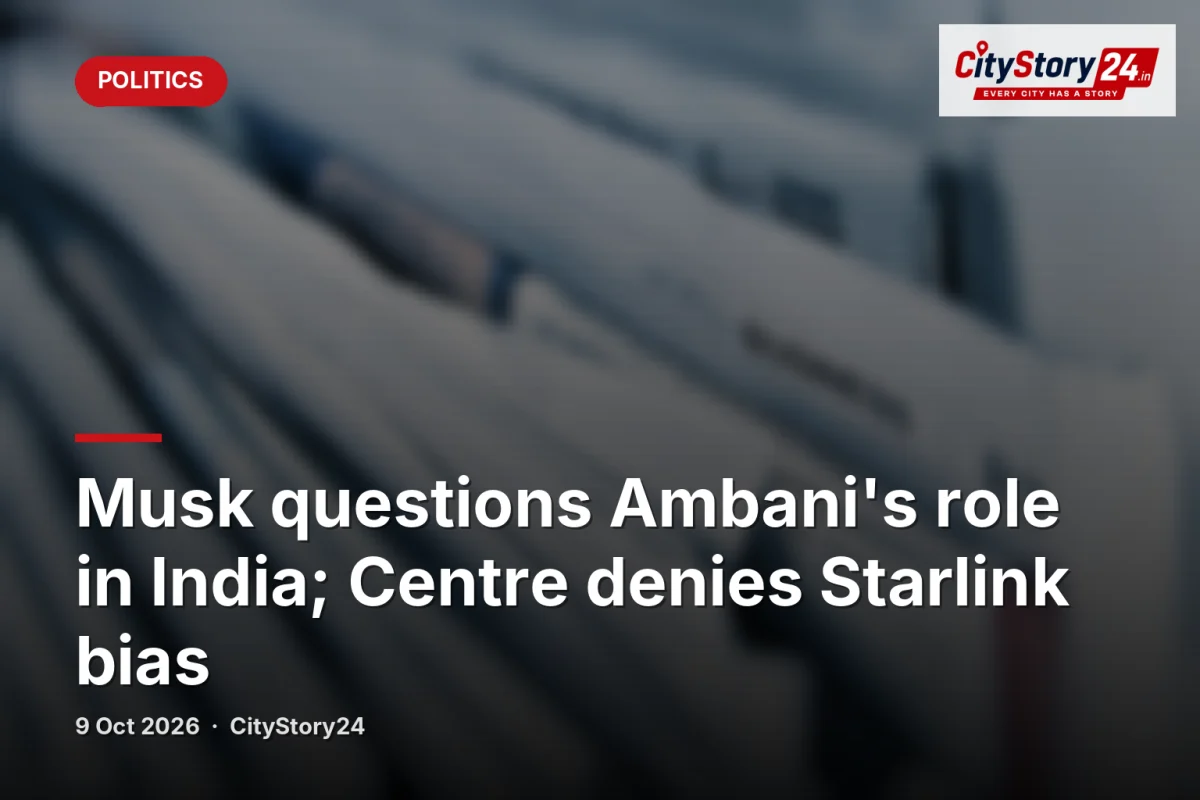 Musk questions Ambani's role in India; Centre denies Starlink bias