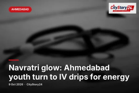Navratri glow: Ahmedabad youth turn to IV drips for energy