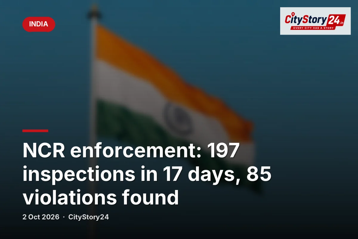 NCR enforcement: 197 inspections in 17 days, 85 violations found