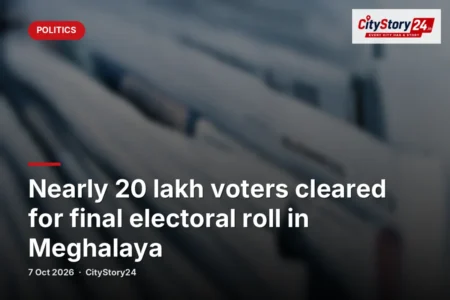 Nearly 20 lakh voters cleared for final electoral roll in Meghalaya