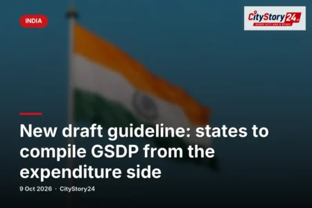 New draft guideline: states to compile GSDP from the expenditure side